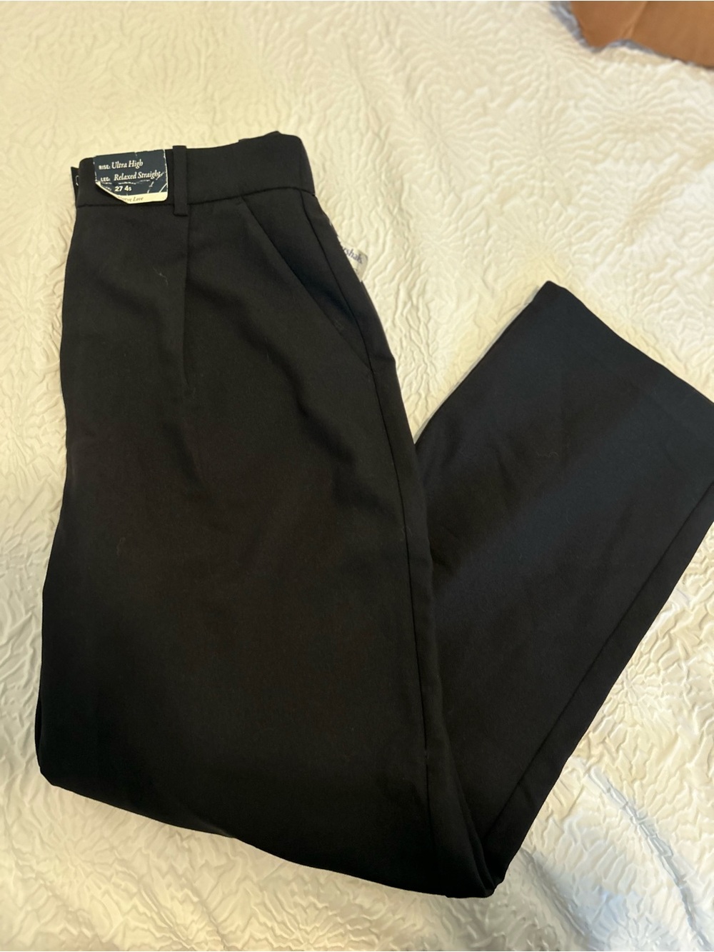 Abercrombie & Fitch Black Men's Dress Pants